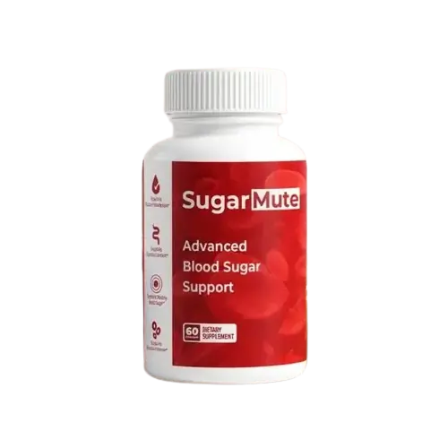 Sugarmute blood sugar support supplement bottle from the official website